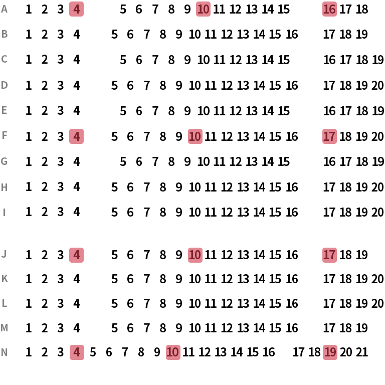 1관 1층에서 본 무대
