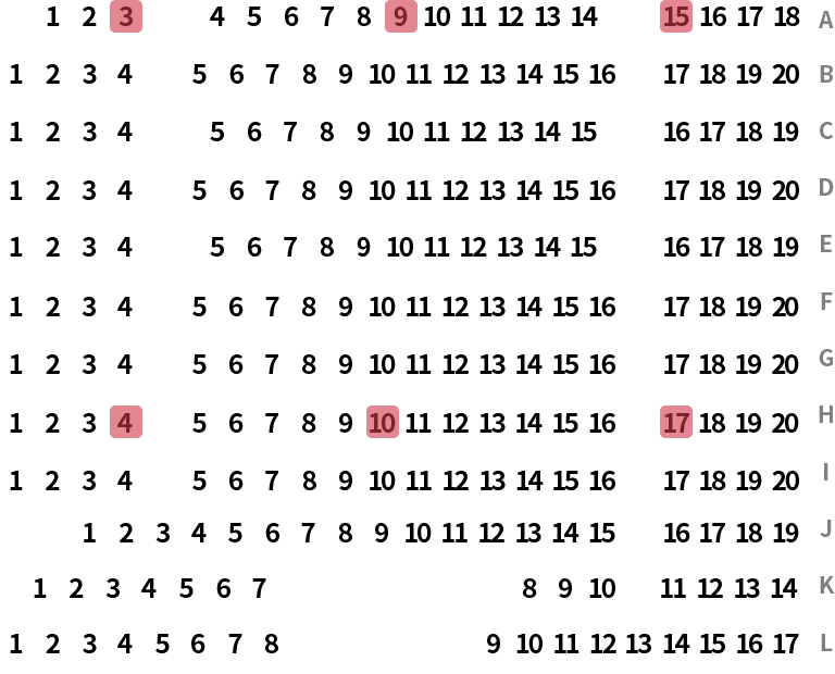 2관 1층에서 본 무대